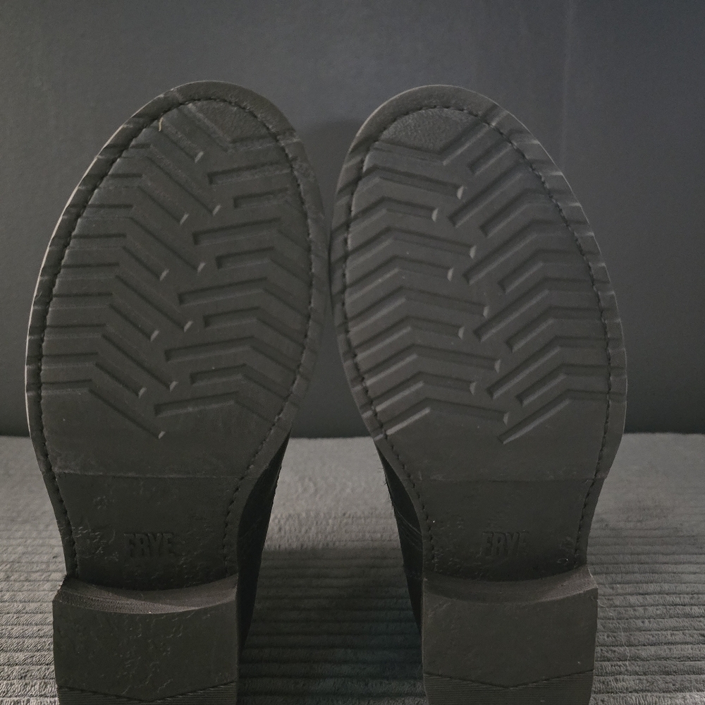 Frye Veronica Flex Combat Boot Black Size 7 - image 5